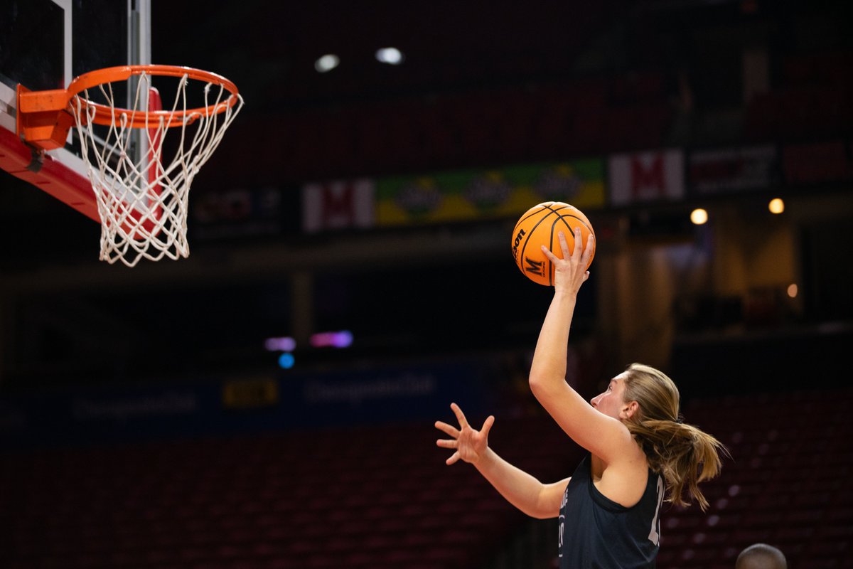 PurdueWBB's tweet photo. Shots up. Game 🔜

Tip at 4:30 on BTN. https://t.co/crl9J8bmyu