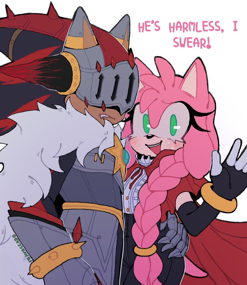 Fravoccado's tweet photo. He totally didn't destroyed a city coz he got mad 🙄 Nahh it's fineee 👌👌
Btw this is from @mayli_draws's fanfic so go check it out
#shadamy #ShadowTheHedgehog #AmyRose #fanfiction https://t.co/JNfPS3D2U3