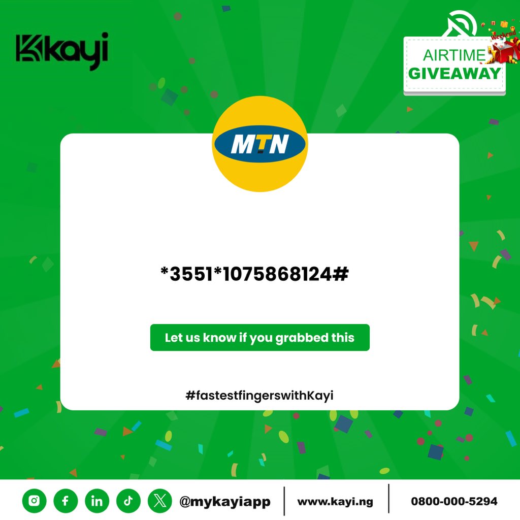 mykayiapp's tweet photo. Who's up for a giveaway galore? 🚀🎁 Think you've got that lucky charm? Comment if you’re our lucky winner! 🌟💸 #GetLucky #ReadySetWin #fastestfingerwithkayi #kayiapp #kayiway https://t.co/rtTlCOHoSi