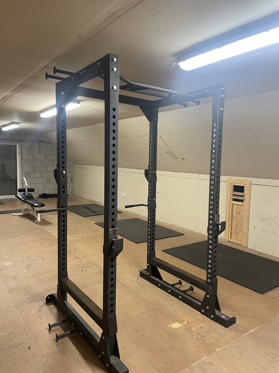 mourneabbeycomm's tweet photo. We’re selling off some of the old
Gym gear. Two racks and some bars are for sale for discounted price if your interested please contact Noel on 0863272026. @clydaroversgaa @ClydaOgGAA @MourneabbeyLFC https://t.co/fibnC37LWd