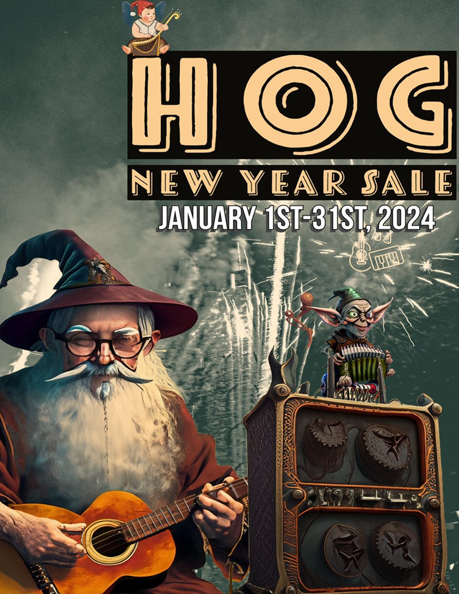 Welcome to 2024! All through January you'll find big sales on our leftover holiday inventory - so come grab it before its gone! Feel free to call 585-544-3500 with any questions 🧙‍♂️