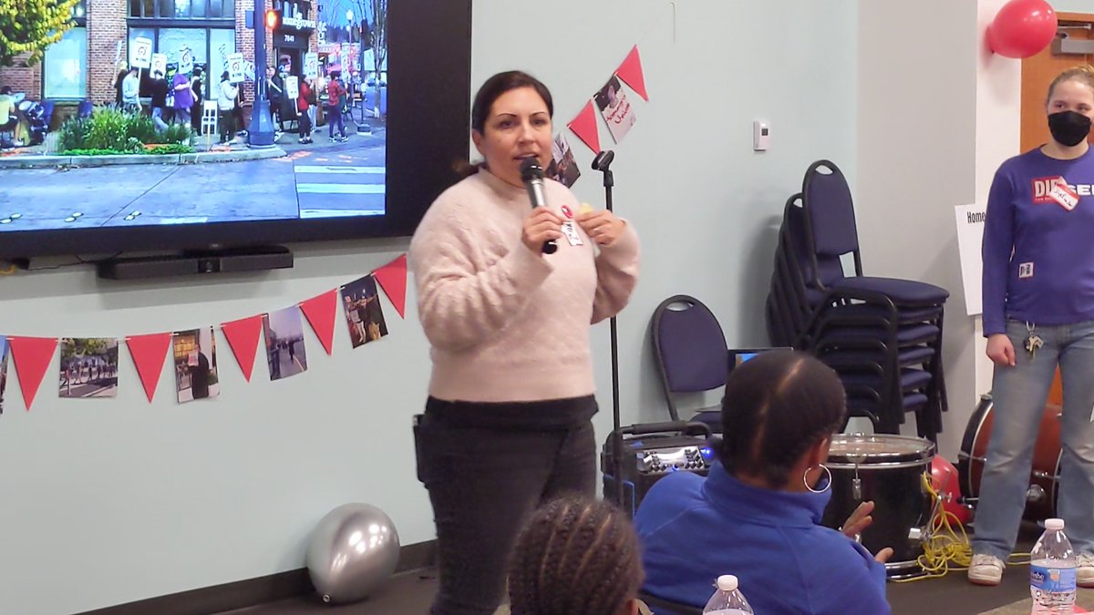 OurUnionIsHG's tweet photo. Huge thanks to @CMGirmayZahilay and @CMTMosqueda for coming to our Homegrown and Catapult worker holiday-ish party and standing with us in our campaign from the very start! #1u #BringSydBack https://t.co/aLIqCywSW6