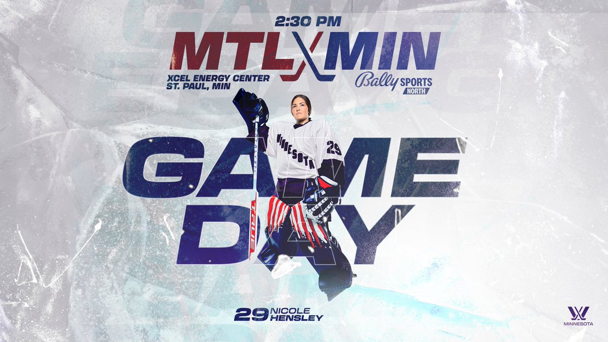 Minnesota Frost (@pwhl_minnesota) on Twitter photo IT'S GAMEDAY!
โฐ: 2:30pm CT
๐: <a href="/XcelEnergyCtr/">Xcel Energy Center</a>
๐บ: @BallySportsNOR | <a href="/CBCRadioCanada/">CBC/Radio-Canada</a> | <a href="/Sportsnet/">Sportsnet</a> Pittsburg | <a href="/RDSca/">RDS</a> IT'S GAMEDAY!
โฐ: 2:30pm CT
๐: <a href="/XcelEnergyCtr/">Xcel Energy Center</a>
๐บ: @BallySportsNOR | <a href="/CBCRadioCanada/">CBC/Radio-Canada</a> | <a href="/Sportsnet/">Sportsnet</a> Pittsburg | <a href="/RDSca/">RDS</a>