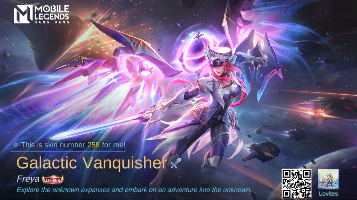 Danlim7's tweet photo. I just obtained a new skin Galactic Vanquisher in Mobile Legends: Bang Bang! Let's face off against the world's best MOBA players together! 
https://t.co/NG6txV3tp2 https://t.co/bBBo0JZmep
