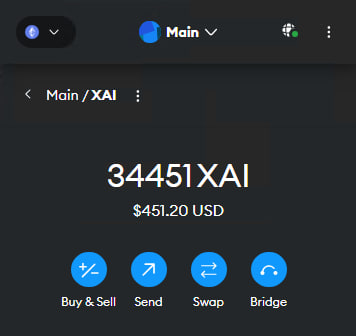 A_Reum90's tweet photo. I just received my $XAI allocation!

I'm so thanksful for this opportunity. ❤️

Check if you are eligible for allocation:
👉 https://t.co/jzmlZC7R3u

🎮🎮
#Binance #Kucoin $FDUSD $ARB $TUSD https://t.co/QaqlP2AgNZ