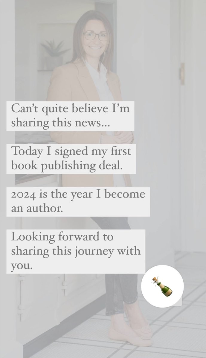 Yesterday I signed my first book deal. Can’t believe I’m actually doing this. #excited Will share more in due course. 

#books #BookTwitter #publishers #healthbook