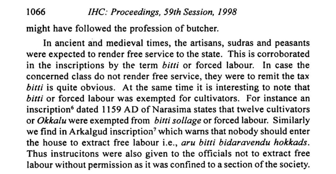 The__Chalukya's tweet photo. Hoysala-Jādhava policy for forced labours was very strict. only Avarnas &amp; shudras(v4) were forced into slavery.

Hoysalas imposed tax on vokkaligas known as 'vokkaludere'.

Jādhava-Narayan Hoysala Narasimha I was the 1st kshatriya to free Mysuru vokkaligas from forced labour https://t.co/yNyIw2yPcD
