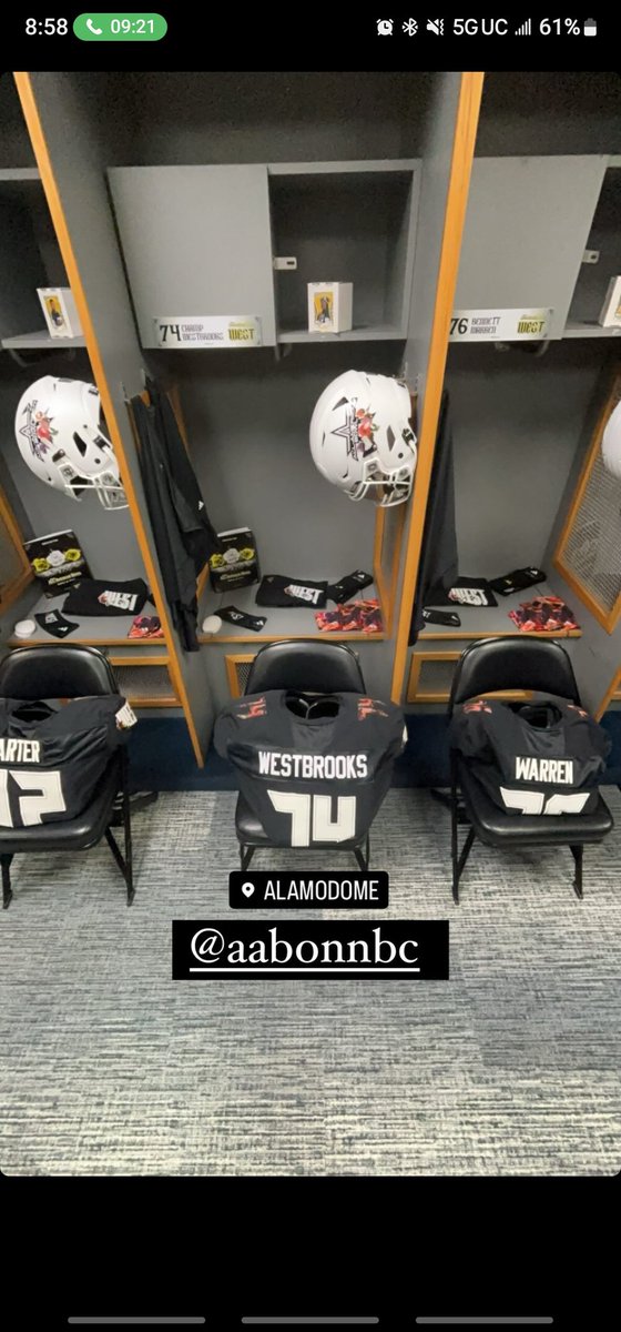 ChampWestbrooks's tweet photo. What an experience this has been! Now it's time to suit up for the battle at the Alamo. @AABonNBC https://t.co/tmgb9eIRP5