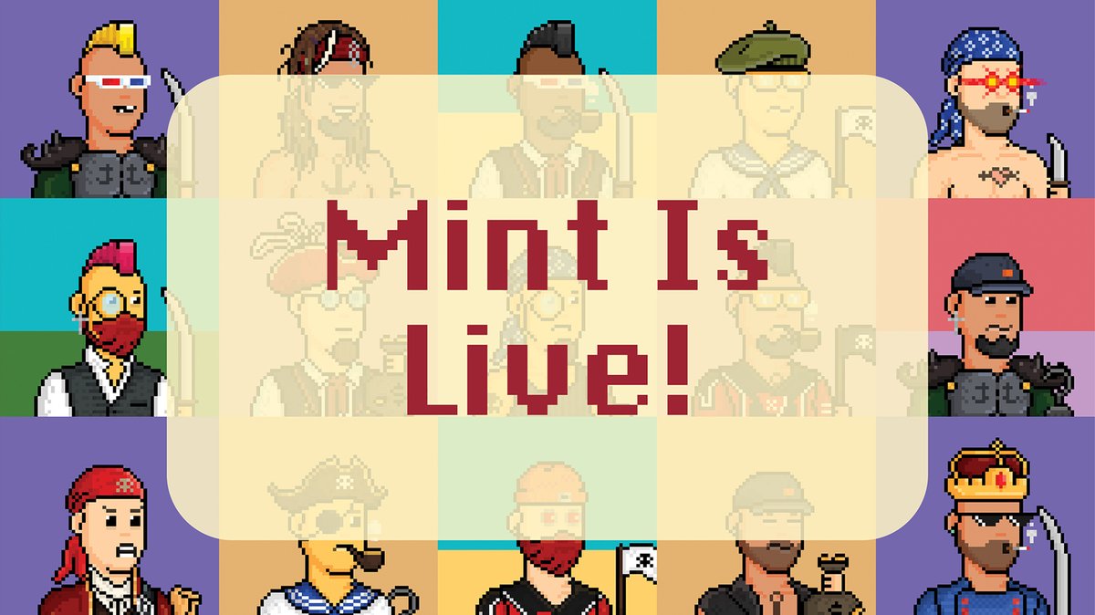 Sei Pirates 🏴‍☠️ | OG FREE MINT tweet media