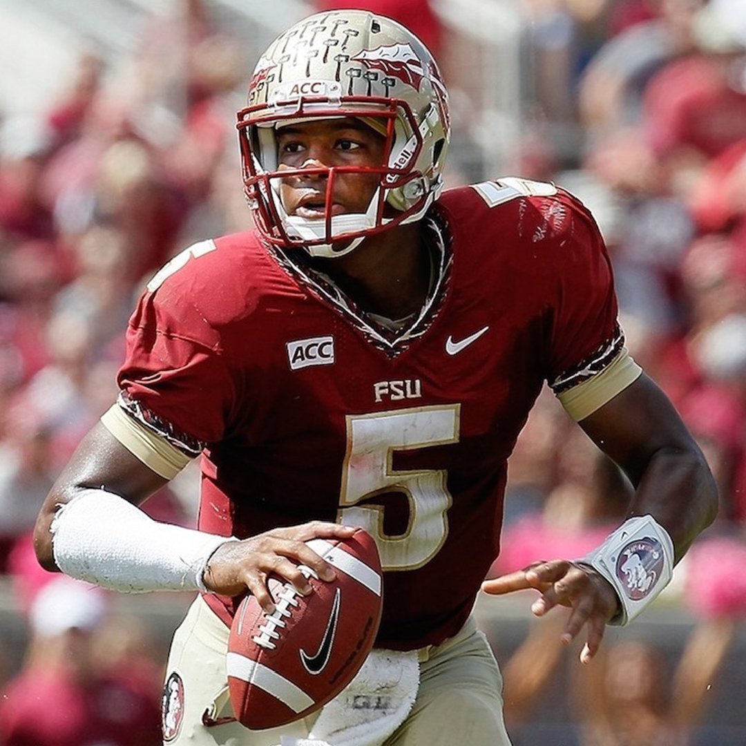 The Heisman Trophy (@heismantrophy) on Twitter photo Happy Birthday to the first freshman to both win the Heisman and lead his team to the national championship in the same season, the 2013 Heisman Trophy winner, <a href="/FloridaState/">Florida State University</a>’s! Jameis Winston!
@JabooWins threw for 3,820 yards and 38 touchdowns with only 10 interceptions in Happy Birthday to the first freshman to both win the Heisman and lead his team to the national championship in the same season, the 2013 Heisman Trophy winner, <a href="/FloridaState/">Florida State University</a>’s! Jameis Winston!
@JabooWins threw for 3,820 yards and 38 touchdowns with only 10 interceptions in