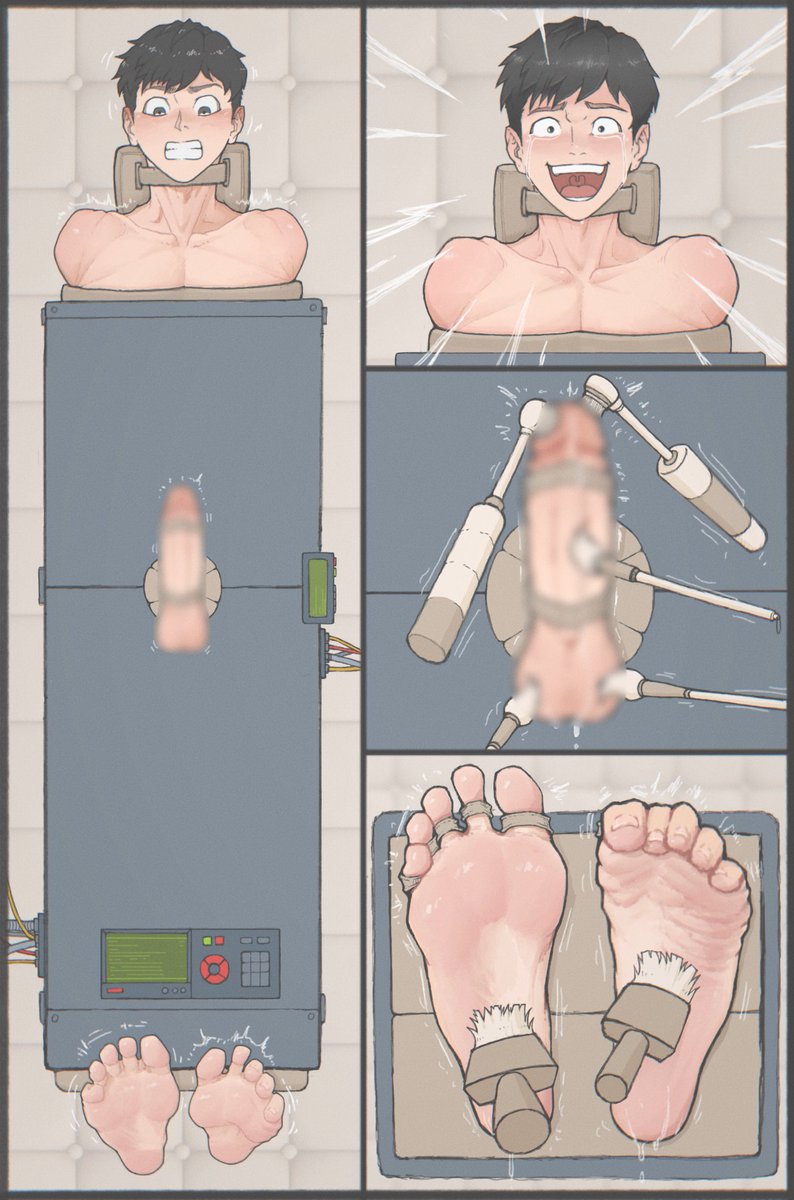 tk市-痒刑收容治疗所(1)
在tk市，小到调皮的学生，打架的少年，大到被认定有罪者、精神病者……如果你不幸被收容到这里，你必须接受挠痒治疗，这里有全世界最痒的挠痒酷刑，这在tk市被认为是最佳的调教和治疗方式！
如果喜欢这个设计的话请多多点赞，我会连载这个系列😍#tickling #tickle #くすぐり