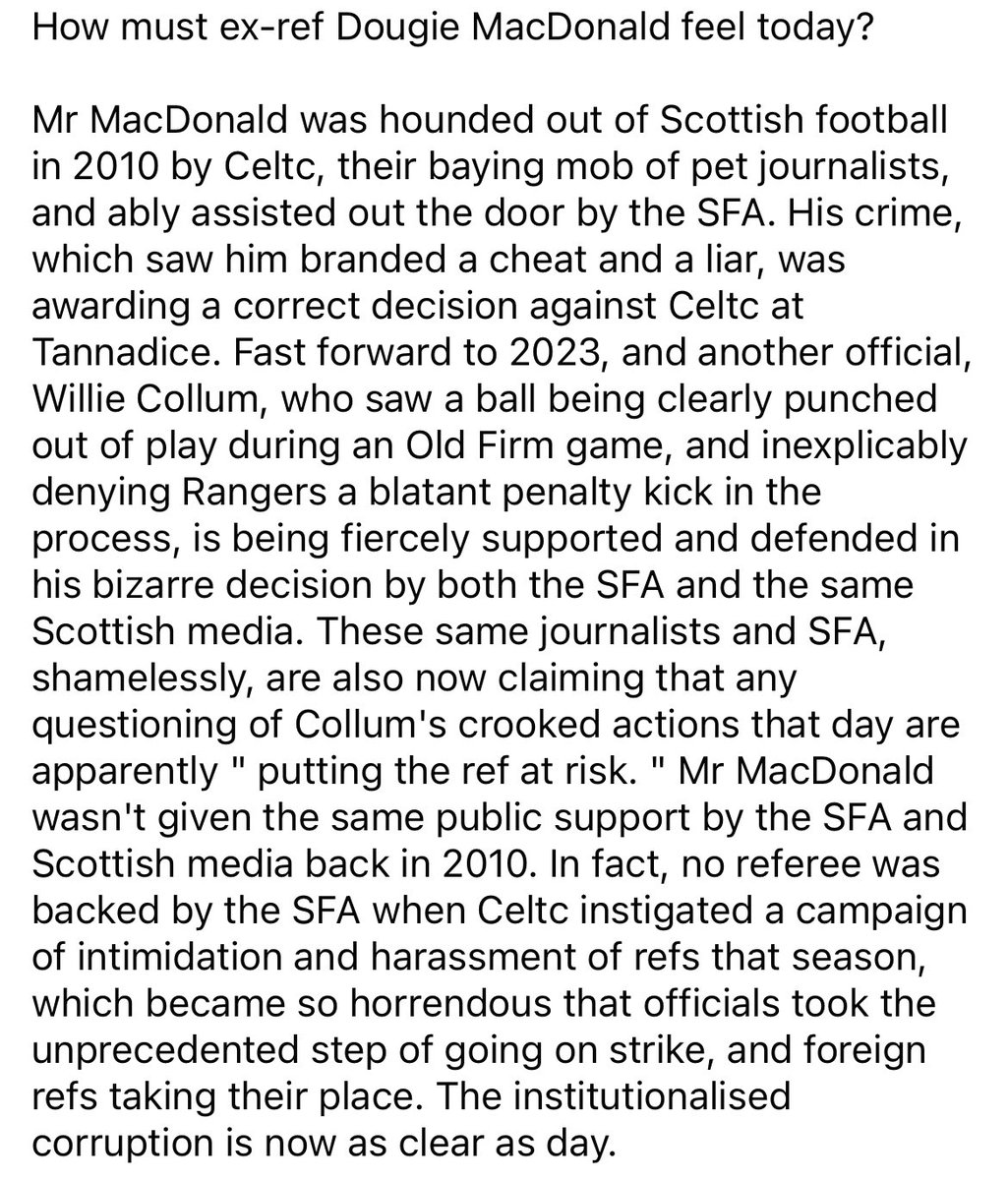 laughingatSNP's tweet image. A very good point made today. @ScottishFA @RangersFC