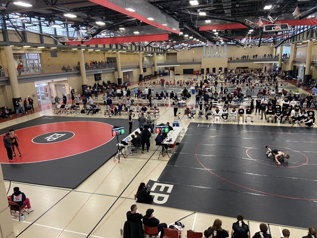 EPActivities's tweet image. Big day of wrestling as the Eagles host the EP Duals tourney today!

10 schools (JV/V) on 8 mats. Good matches all day long!  @WrestlingEPHS