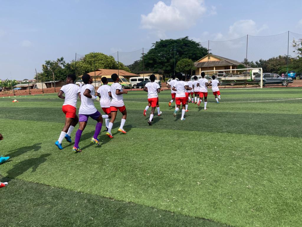 LadiesSupreme's tweet photo. ⚫🟡🔴 SUPREMELADIES ⚫🟡🔴
45"
Sussana Konadu ⚽
Faustina Tiwaa⚽⚽
Mabel Doe Maatey ⚽
🆚
Osei Tutu Ladies ⚽⚽
Women's FA CUP 🏆 Round of 32
@WPLGhana
#InAllahWeTrust #WeNeverGiveUp
#Agyamma https://t.co/tJnWFKWafp