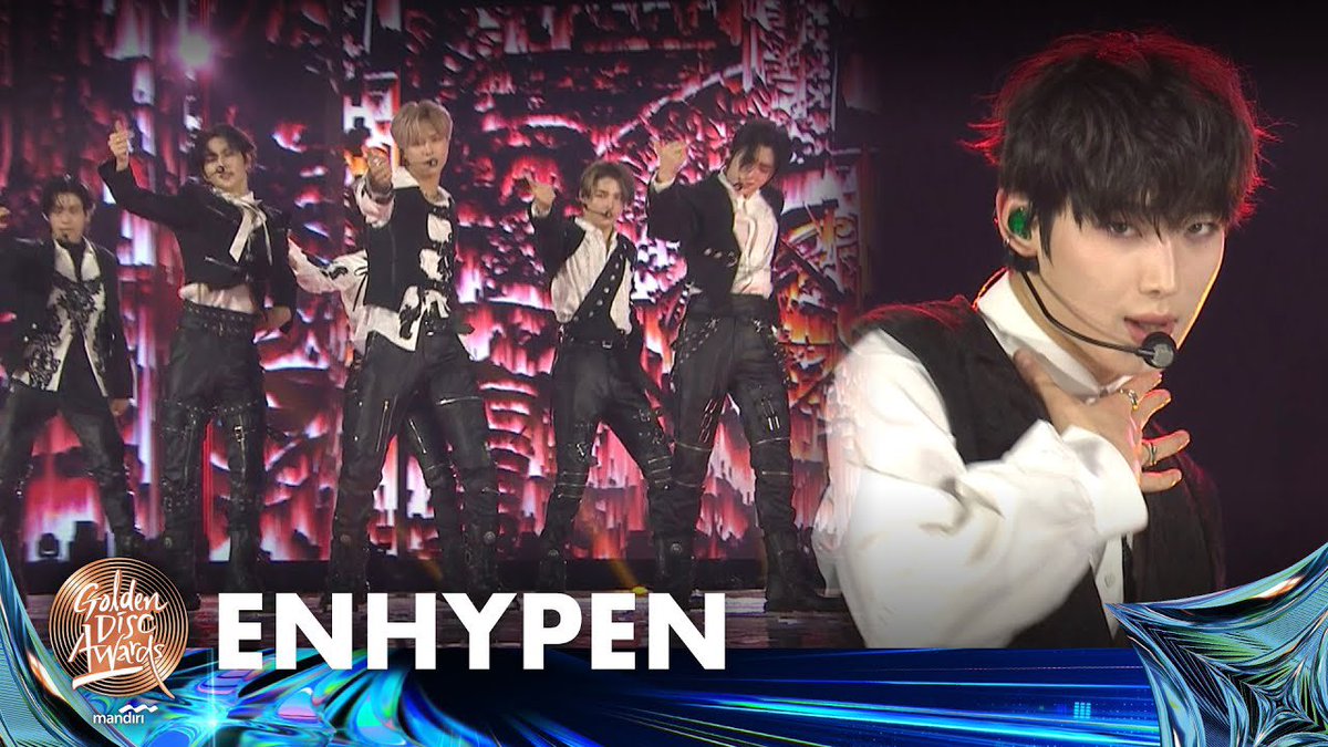 Mx_Enhypen's tweet image. [INFORMACIÓN] 📢 #ENHYPEN 240106

Ya está disponible en YouTube la presentación de ENHYPEN en la edición 38 de los Golden Disc Awards❤️‍🔥

🔗 youtu.be/RaOHX_R8JSQ?si…

SWEET NIGHT WITH ENHYPEN
#ENHYPENatGDA2024inJKT #ENHYPENBersinardiGDA

@ENHYPEN_members
© 🌟🐧 Enhypen México 🇲🇽