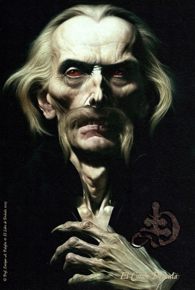 draculabook's tweet photo. Descubre al Conde Drácula como es descrito en la novela en el último retrato. Inspirado en Albrecht Durer, con un toque de Barroco y retoques en Photoshop. ¿Qué les parece? #DraculaADay #GothicArt #Vampire #dracula #gothic #gothicstyle #aiartcommunity https://t.co/4YO0yWXKqX