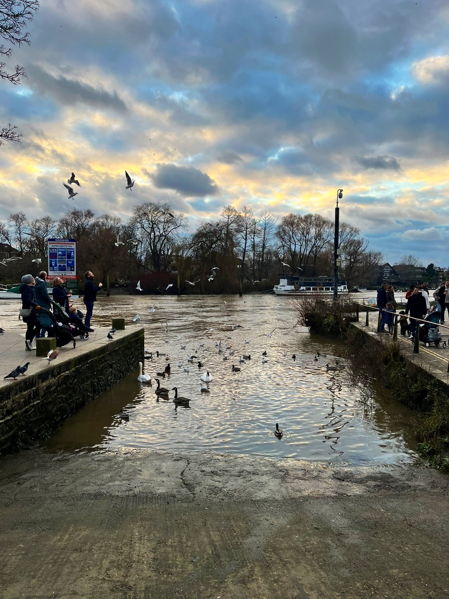 Winter walks #CapitalRing #Saturday #RiverThames #WinterLight