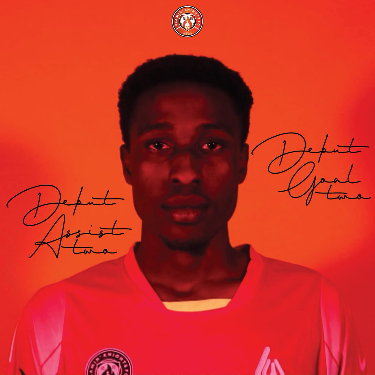 Flaming_Knights's tweet photo. 𝐏𝐄𝐓𝐄𝐑 𝐁𝐀𝐁𝐒 𝐃𝐄𝐁𝐔𝐓 𝐑𝐄𝐂𝐎𝐑𝐃𝐒

🌟 First Player To Score and Assist On Debut
🌟 First Player To Score and Assist In A Match
🌟 First Player To Score Brace &amp; Two Assists On Debut 
🌟 First Player To Win MOTM On Debut 

#flaminknights #COYF #peterbabs https://t.co/76o9TmJxnp