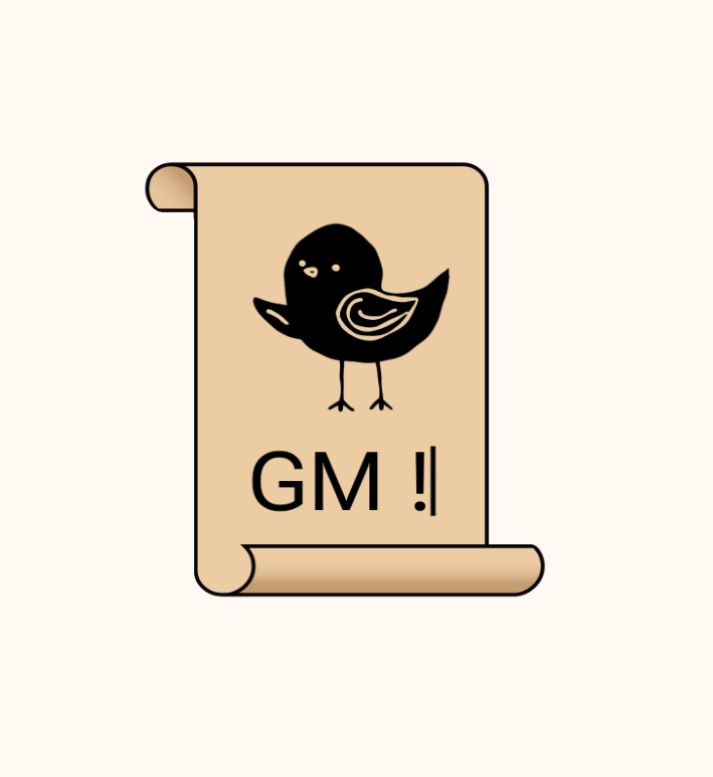 ScrollsChat's tweet photo. NFT for our early users is live!
Send at least one message in the chat room to be eligible to mint Early Bird NFT https://t.co/r0DBsgC9vF