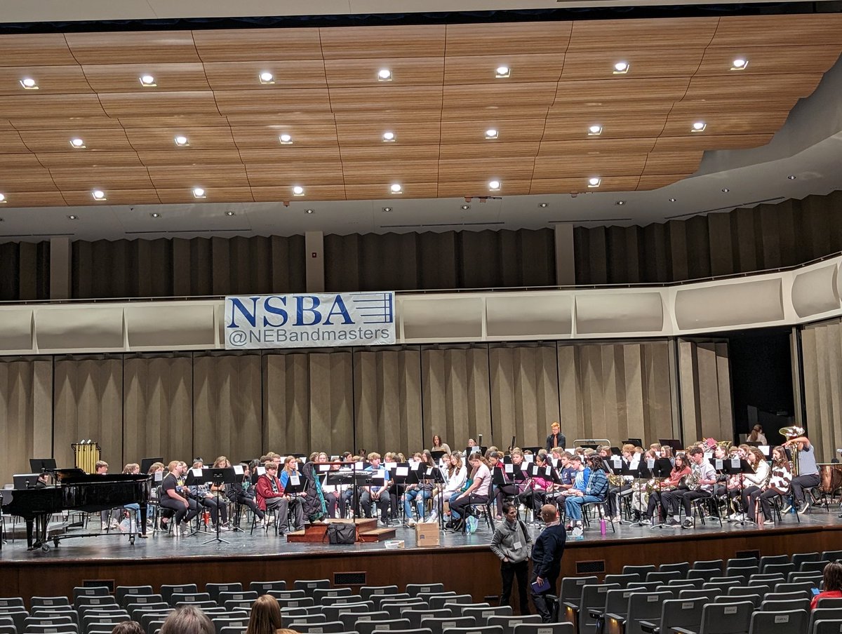 MNMS_Band's tweet photo. 8th Grade All State Concert and Jazz Band is underway! Both groups sound fantastic 😍 https://t.co/KQKYw7RIWC