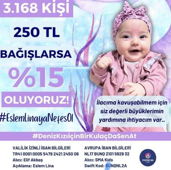 bogachanbilge's tweet photo. #sasa #froto #tuprs #ttrak #toaso #gesan #astor #miatk #kchol #garan Yavrucak SMA hastası yardım etmek zorundayız. Yardım edemesen de mutlaka paylaş kardeşim. Retweetle. Aşağıda soldan ikinci işarete bas, yeşile dönsün. Beğenmene gerek yok, paylaş yardım severlere ulaşalım. https://t.co/YY4kMRazlR