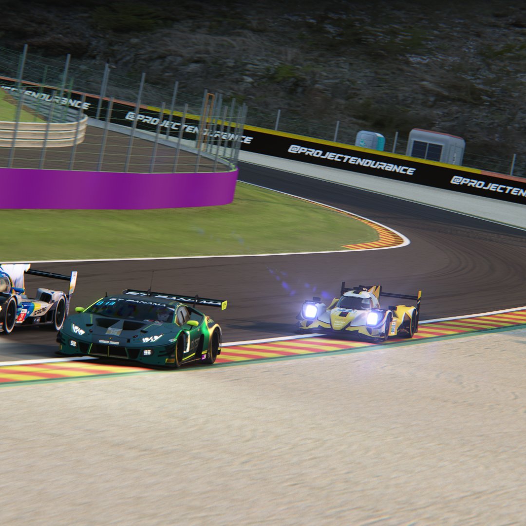 775Esports's tweet photo. @PE_Endurance Spa 24H | Update

Prawie cztery godziny za nami. Obecnie jesteśmy na drugim miejscu w naszej klasie, z nie wielką stratą do pierwszego. Za około 30 minut zmiana kierowców, i zachód słońca nad torem. 

📺https://t.co/PXhlgtKjlv

#775Racing #775Endurance #775ToMarka https://t.co/2CY8B3heFB