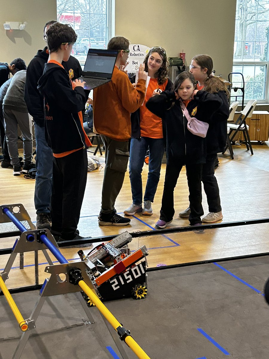 Ready for our <a href="/FTCTeams/">FIRST Tech Challenge</a>  FIRST outing of the year.