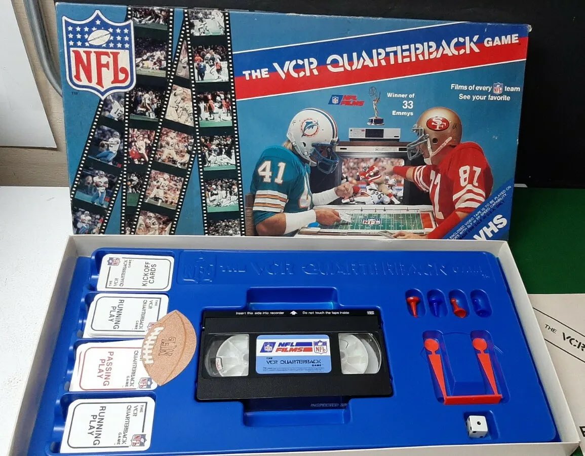 Super70sSports's tweet image. I remember when the technology required for VCR Quarterback made me feel like I was living in the goddamn future.
