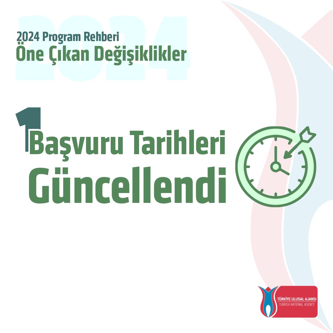 ulusalajans's tweet photo. “𝐘𝐞𝐧𝐢 𝐁𝐢𝐫 𝐒𝐞𝐧𝐞 𝐘𝐞𝐧𝐢 𝐁𝐢𝐫 𝐑𝐞𝐡𝐛𝐞𝐫”

2024 yılı Erasmus+ Program Rehberi’nde geçen seneye neler değişti neler❓

Bakın mesela gönderide bir değişiklik var...

#ErasmusPlus https://t.co/rCKmVrygKr