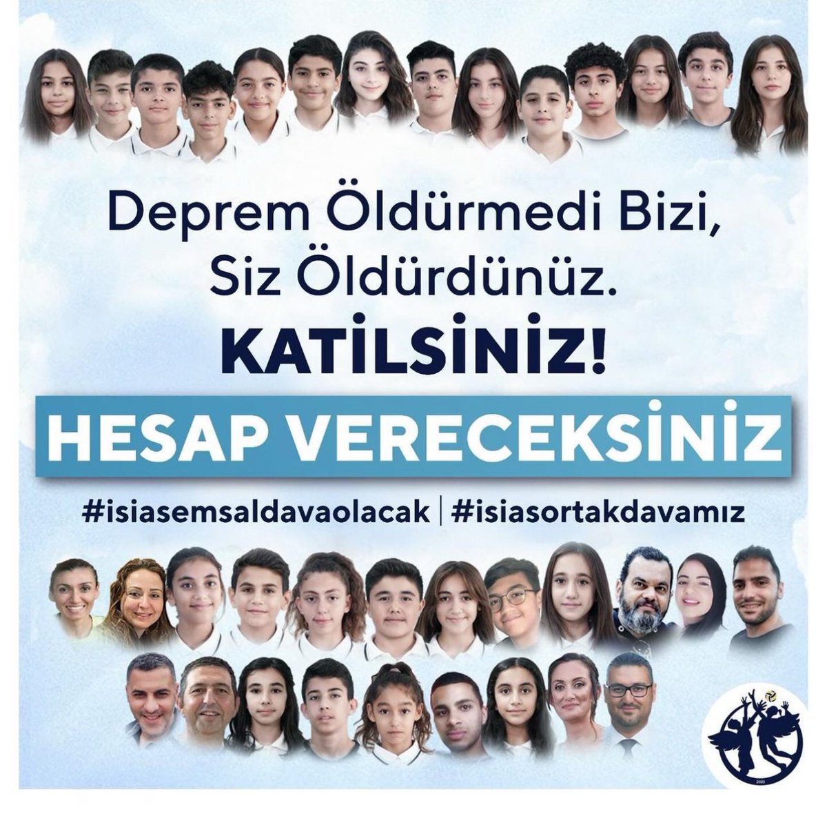 Buradayız!!! 
Kıbrıs Halkı Burada!!!!
Sahipsiz sanmayın sakın çocuklarımızı Ailelerimizi!!!
Katilsiniz!!!
Hesap Vereceksiniz!!!
#isiasaortakdavamız 
#isiasemsaldavaolacak
#isiashesapverecekler