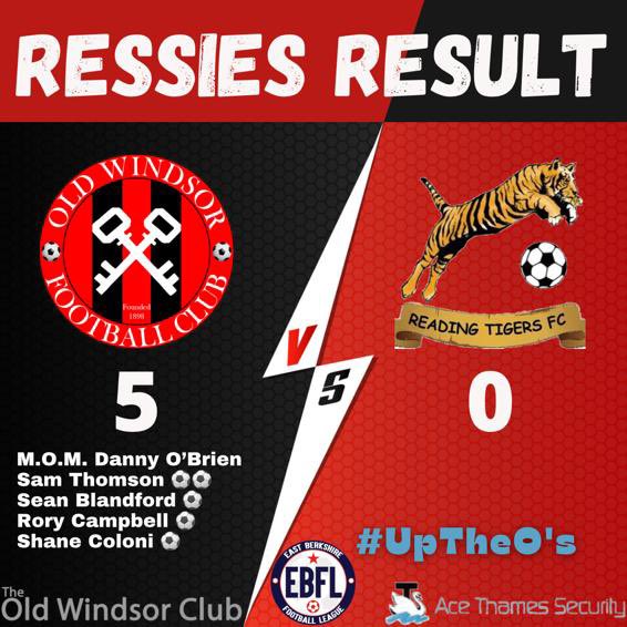 OldWindsorFC's tweet photo. Good result for the ressies today after a few weeks off.
@samuelthomson1 ⚽️⚽️
@Sean_Blandford ⚽️
@RoryCampbell1 ⚽️
#Shane ⚽️
#DannyO ⭐️
#UpTheOss 🔴⚫️ https://t.co/6cdhdOXWR6