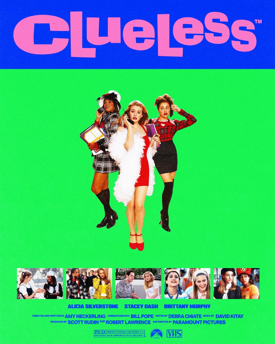 12/366
Clueless
Directed by Amy Heckerling
1995
#365posterchallenge #posterchallenge #posterdesign #movieposterdesign #vintageposter #Clueless