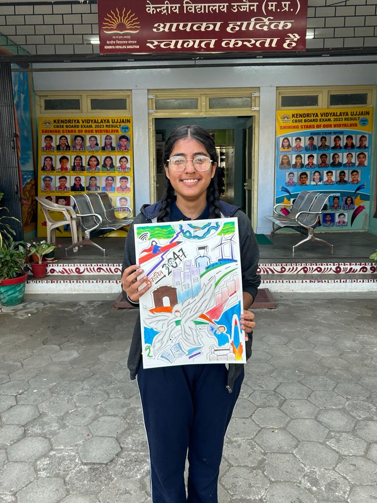 PMSHRIKVUjjain's tweet photo. Prerna Utsav Celebrated at PM Shri KV, Ujjain. Story Telling, Drawing Competition, Essay  Writing Competition organized at PM Shri KV, Ujjain  #prerna2024. @EduMinOfIndia @kvs_bhopal,@kvs_hq
@PMOIndia https://t.co/V4H29ryoJQ