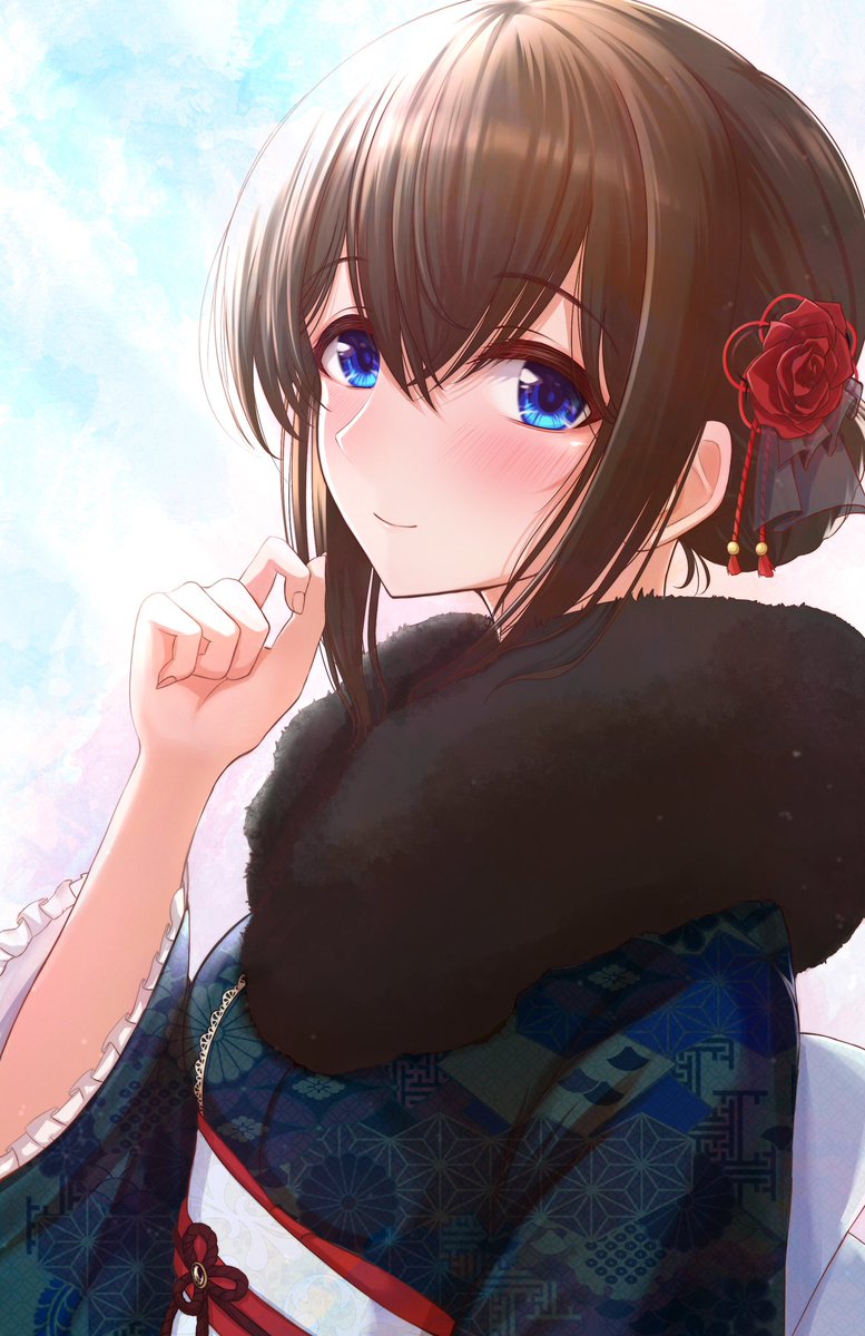 KarlP346pro's tweet photo. 書き初め文香さん https://t.co/XlK0HeHpd2