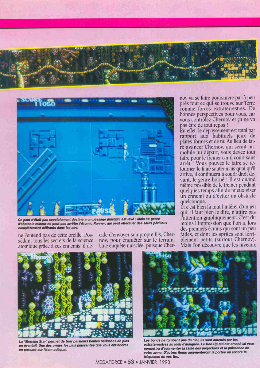 AllmightoFranky's tweet photo. Toujours sur la 16bits de #SEGA on passe sur #AtomicRunner, et sur #MasterSystem #BatmanReturns!! 2/5 https://t.co/GxTi8XL3W2
