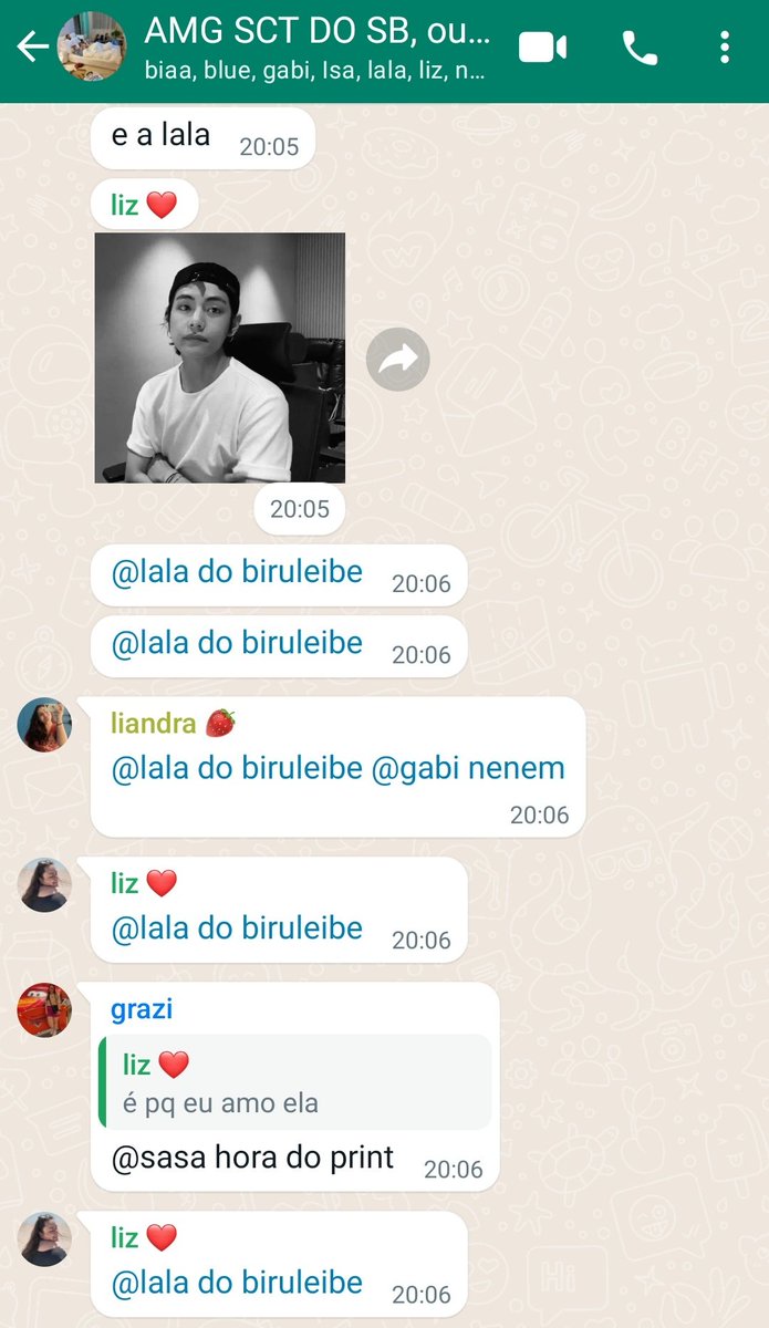 sbwsquad's tweet photo. a confusão ja começou antes com a sabrina tendo um carro DO NADA e a lala atrasadinha (o inimigo oculto de relógios vem aí) https://t.co/4XPHO6xEla