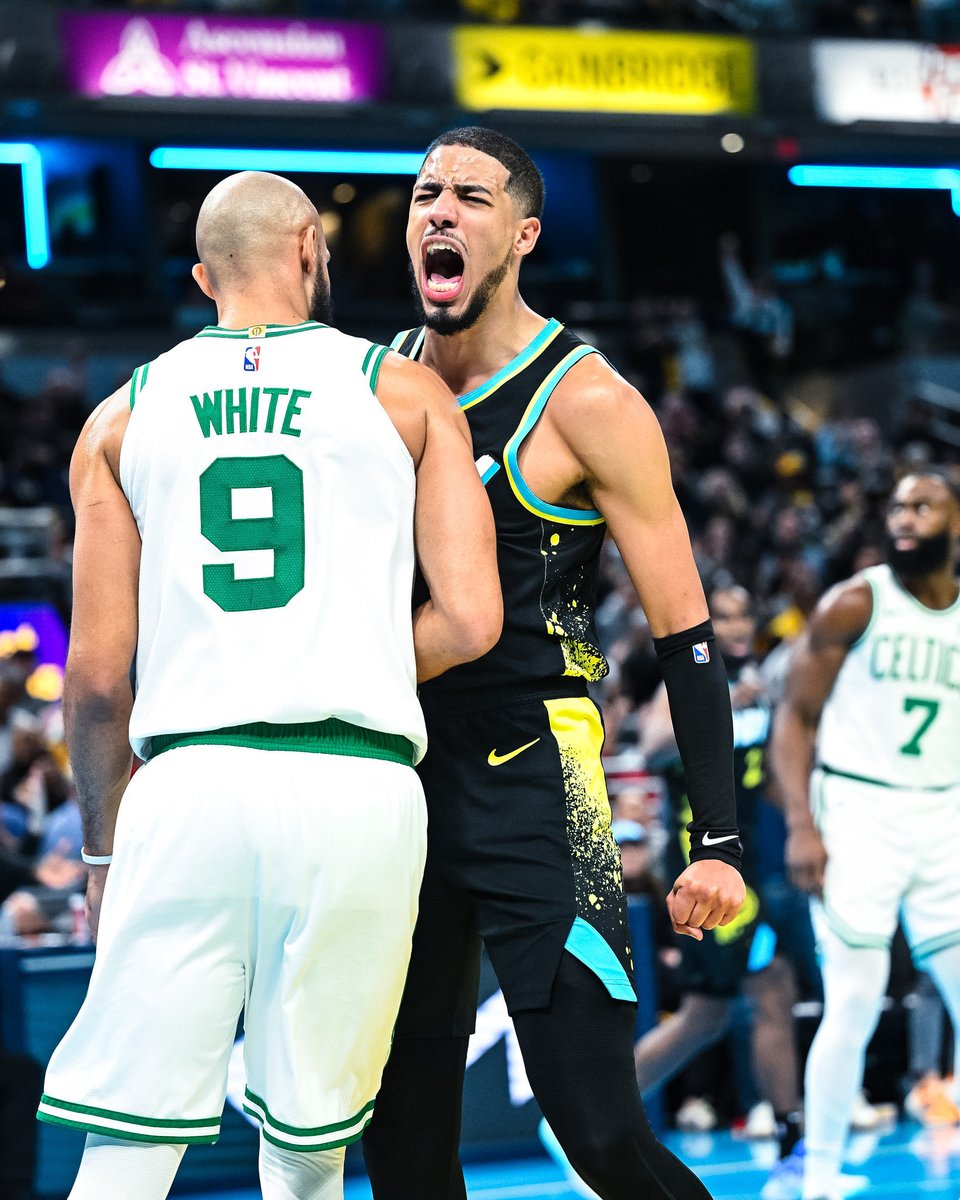 pacers_brasil's tweet photo. DIA DE PACERS! 🔥🏀

🏀 vs Boston Celtics
⏰ 21:00 BRT
🖥 NBA League Pass e Prime Video
🏟 Gainbridge Fieldhouse - Indianápolis, IN

🤕 Nesmith e Nembhard são dúvidas

#GoPacers #BoomBaby #Game35 https://t.co/g6yccPGqcT
