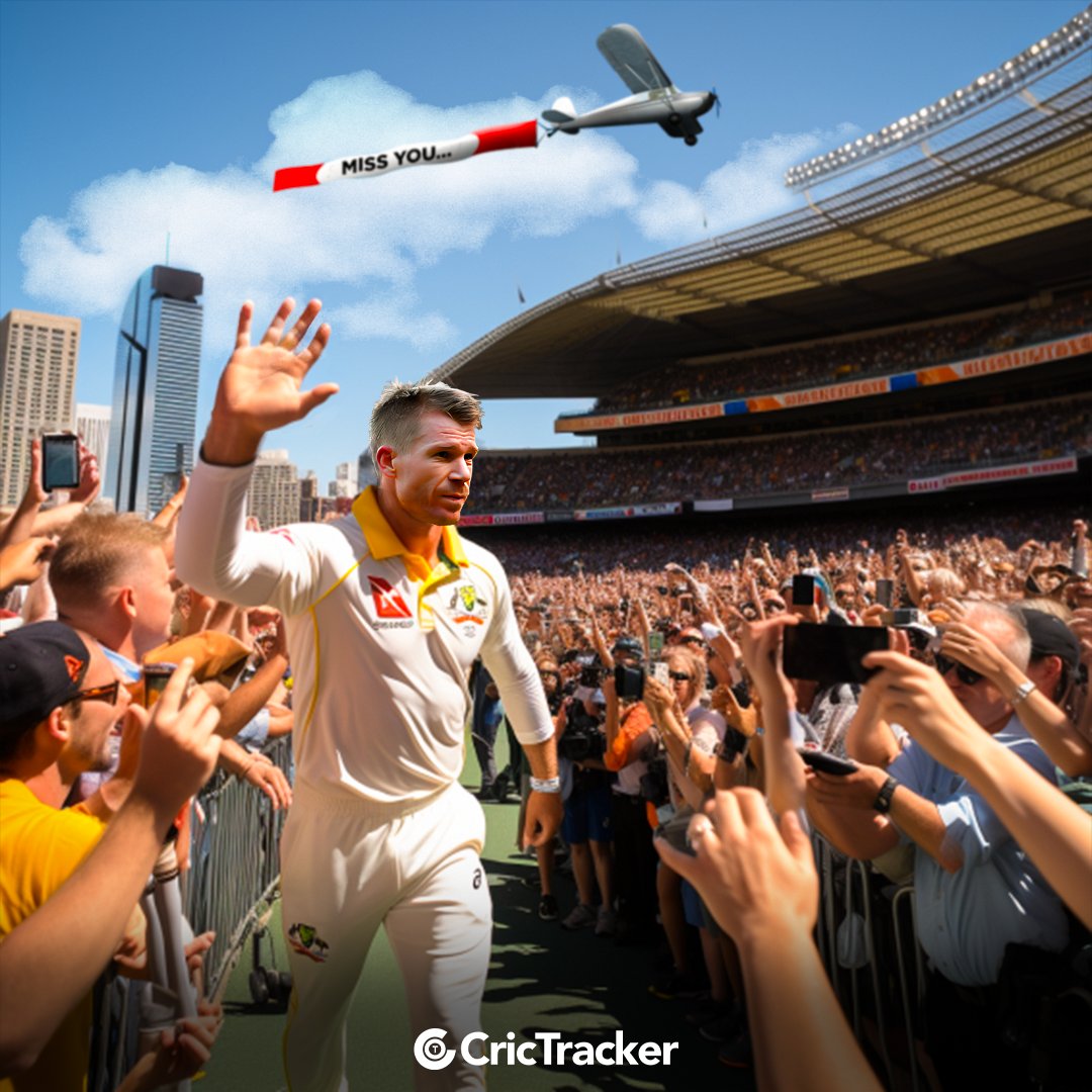 Mbad1204's tweet photo. You will be missed
#DavidWarner https://t.co/HoI3EAat1r