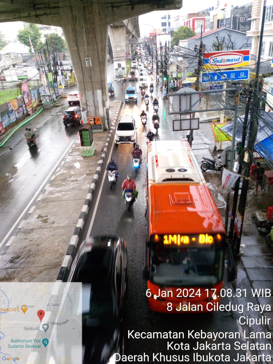 Info Surut Genangan di Jl. Ciledug Raya Cipulir, Kec. Kebayoran Lama ...