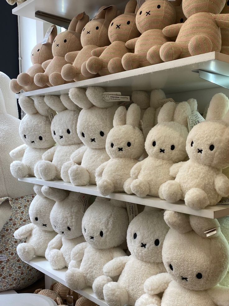 lovesickdoe's tweet photo. miffy plushies https://t.co/VwaZsQAL58