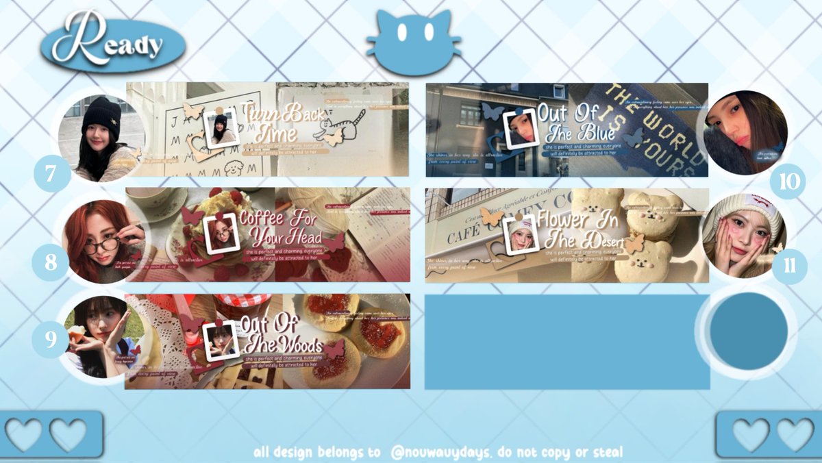 keigorows's tweet photo. Help repost please? Thank you ! 🫶

Halo semuanya, aku mau FLASH SALE semua layout dibawah ini dengan price 2.000/ea (only get ava png). chara cek di alt. Bisa di take sekarang juga lewat DM ya! Selamat jajan(⁠ ⁠◜⁠‿⁠◝⁠ ⁠)⁠♡
SOLD ; 5
#zonauang #zonajajan https://t.co/ofcpQvVP3Q