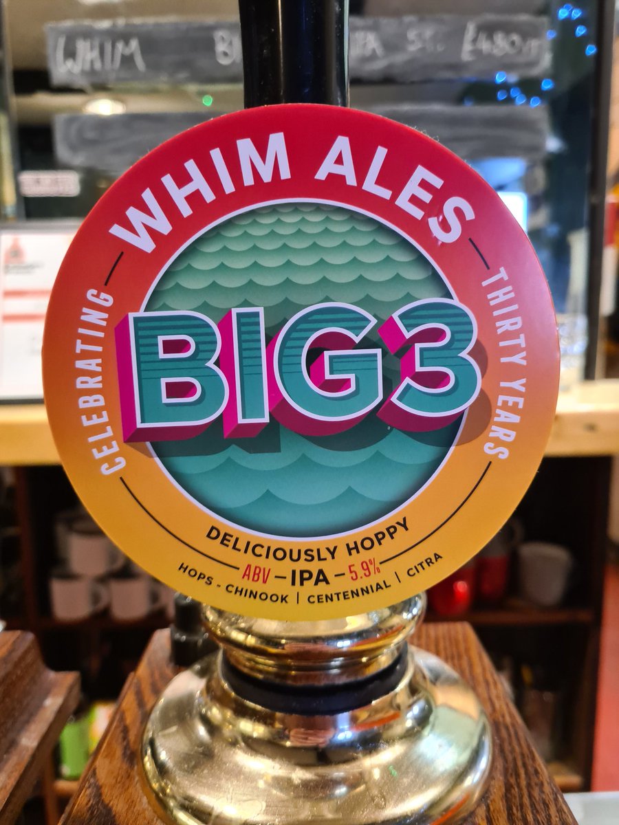 '"Why Grandma, what a big IPA you've got"

Slinging Whim Ales Big3 IPA and assorted other beverages 12-11 today.

Closed tomorrow so we can have our Christmas party in Manchester with those decadent and depraved rascals from <a href="/BottleCraftSOT/">BottleCraft</a>