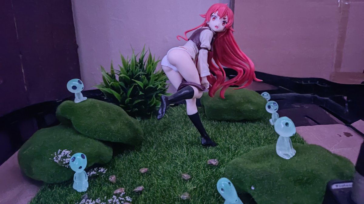 MasterLirie's tweet photo. #mushokutensei #Eris #grayrat #boreas #diorama #anime #figure #pvc https://t.co/sNrGTDkNV2