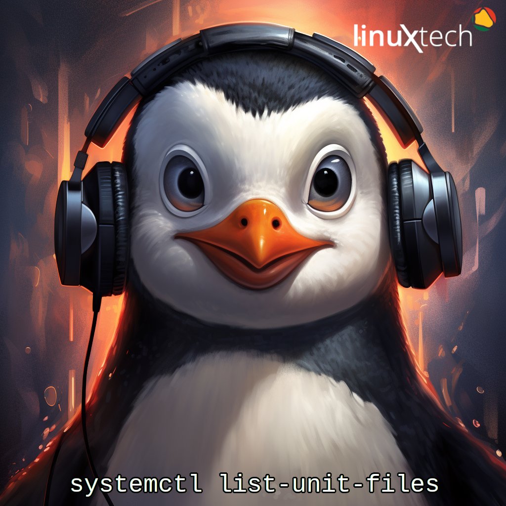 Linuxtechpt's tweet photo. O comando systemctl list-unit-files, fornece uma visão geral das unidades do systemd disponíveis no sistema, e permite uma melhor gestão e compreensão dos serviços e recursos configurados na distribuição Linux. Já conhecias? 👇
#linux #opensource #gnu #ai #linuxtech #systemctl https://t.co/IxX9eIjlRd