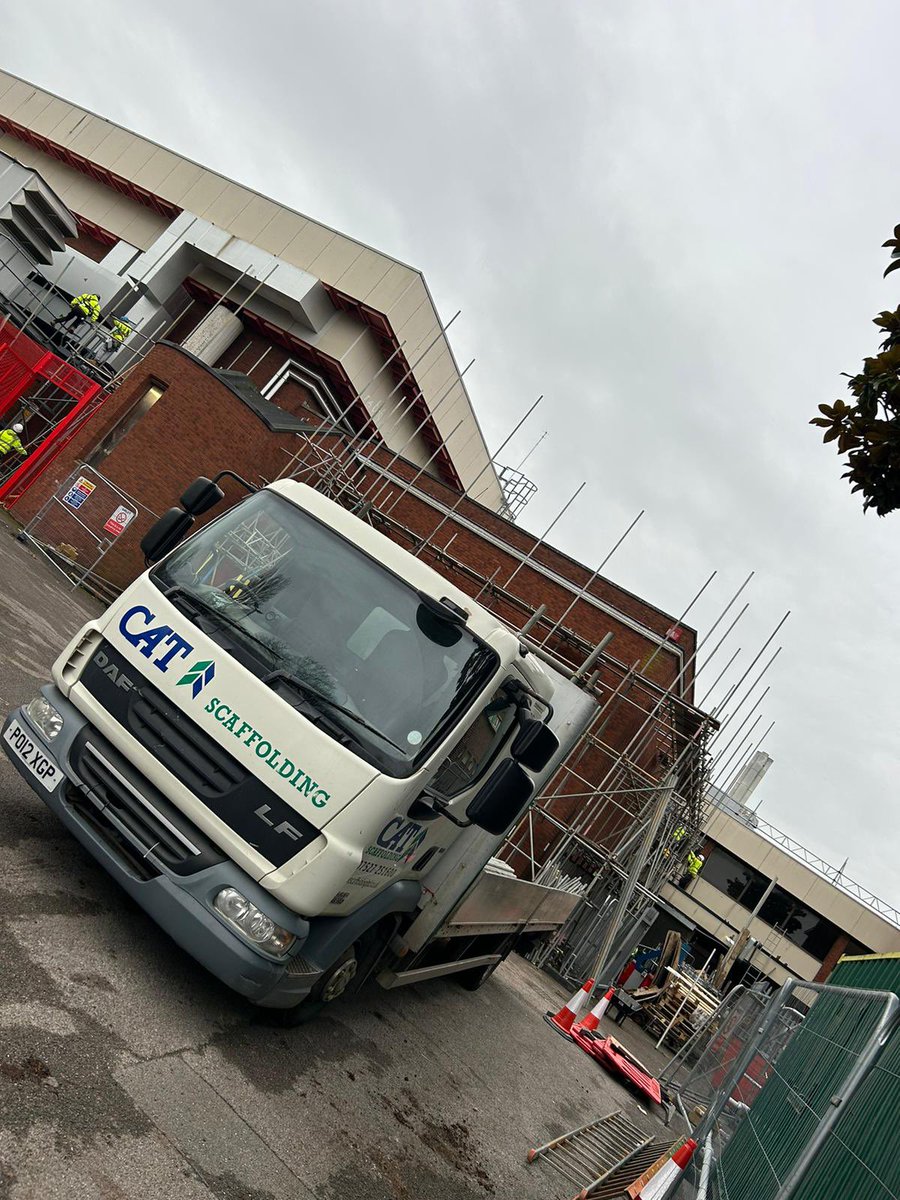 Great start to the Mountbatten Centre. 

Credit to the Cat Scaffolding Team.
