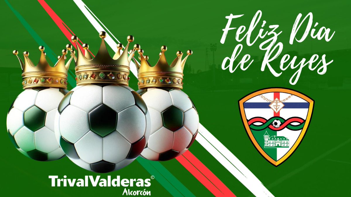 trivalvalderas's tweet photo. 👑🎁 FELIZ DÍA |

 ✨En este Día de Reyes, nuestro mayor regalo es ver la alegría en nuestros niños, jugadores y aficionados.

☺️¡Gracias por hacer del @trivalvalderas un lugar tan especial!

 Felices Reyes a nuestra gran familia 🤍❤️💚⚽ https://t.co/vacyMGq8jt