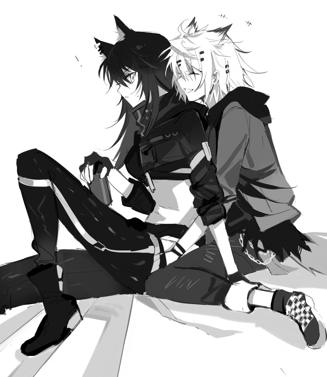 #アークナイツ 前の絵を補足する 