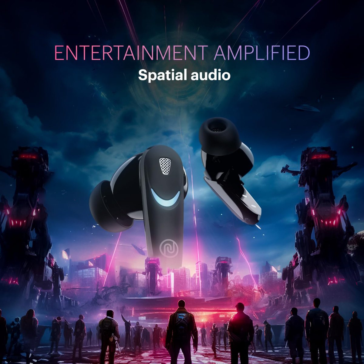 technogain17's tweet image. Noise Buds Combat X launched in India.
40ms Latency
60H Playtime
Spatial Audio
RGB Lights
10mm Driver
BT v5.3
IPX5
Quad Mic with ENC
Price: ₹3999
#noisebuds #noise #tgfamily #technogain17 #tg