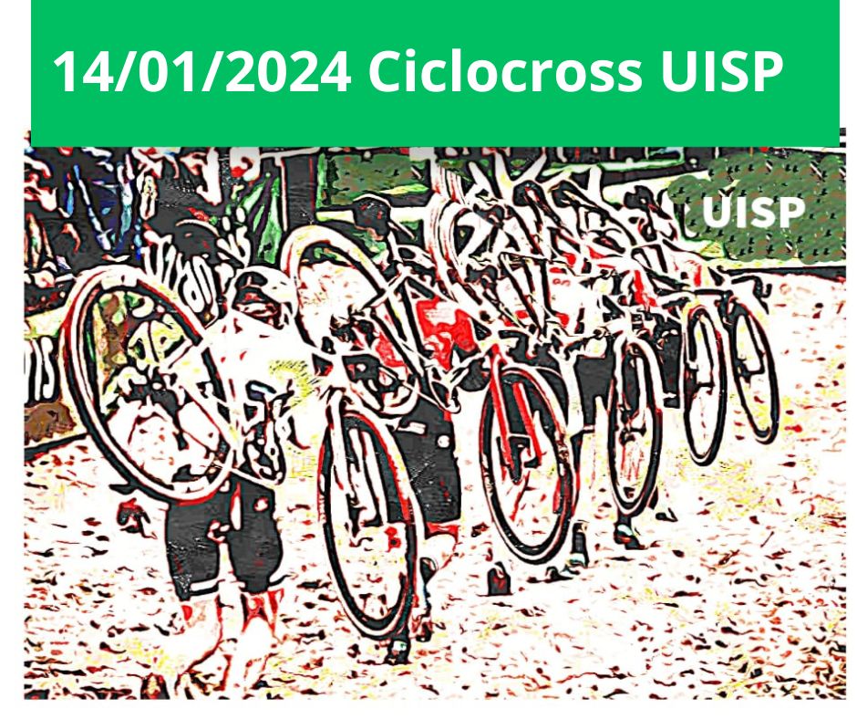 Esatto
Dopo la befana è tempo di Ciclocross
bit.ly/3ROjNm7
<a href="/UispNazionale/">Uisp Nazionale</a> <a href="/Uispress/">Uispress</a> <a href="/uispfirenze/">UISP Firenze</a>