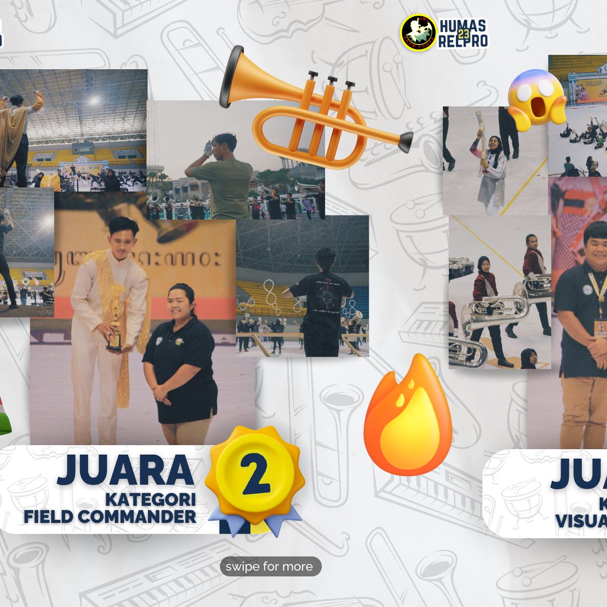 DC_UMY's tweet photo. #dcumy #drumcorps #marchingbandindonesia #marchingband #umyogya https://t.co/DZ9Wldw4wX